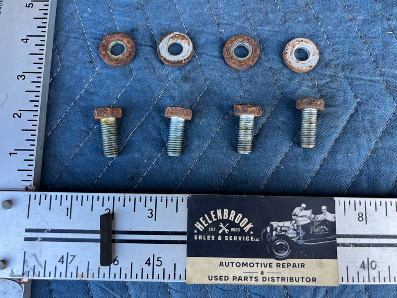 1996-2003 Mercedes W210 E320 Transmission Crossmember Mounting Bolts OEM #4685EM