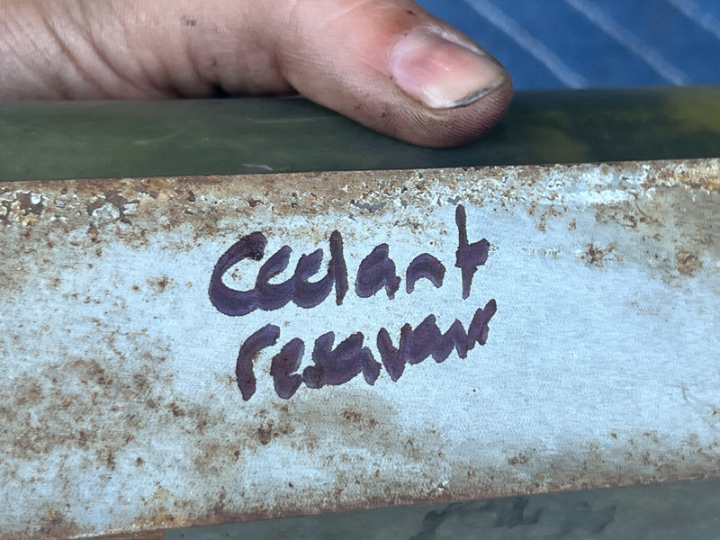 1967-1974 Volvo 140 142 144 145 Coolant Overflow Reservoir Tank Jug OEM #4947EM