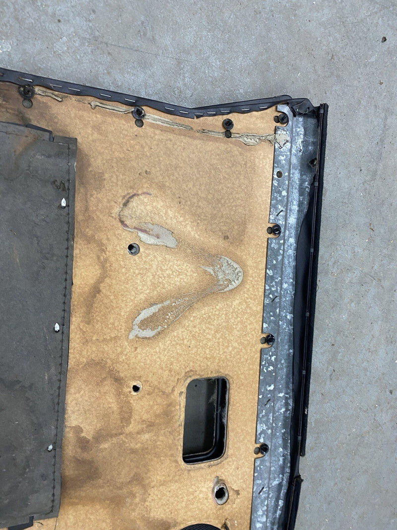 1969-1974 Volvo 144 145 Black Door Card Set of 4 Late Model Trim OEM #2473EJ