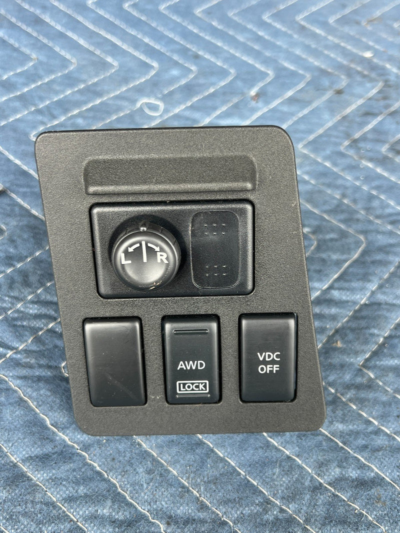 2008-2010 Nissan Rogue Dash AWD Traction Power Mirror Control Switch OEM #2085CN