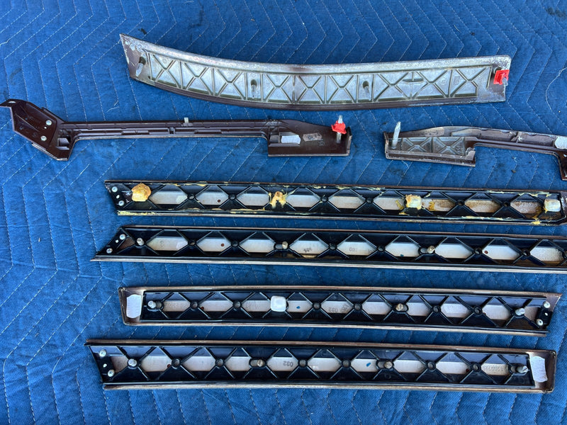 2000-2005 BMW 330xi 325xi E46 Front Dash Wood Trim Molding Set OEM #4825EM