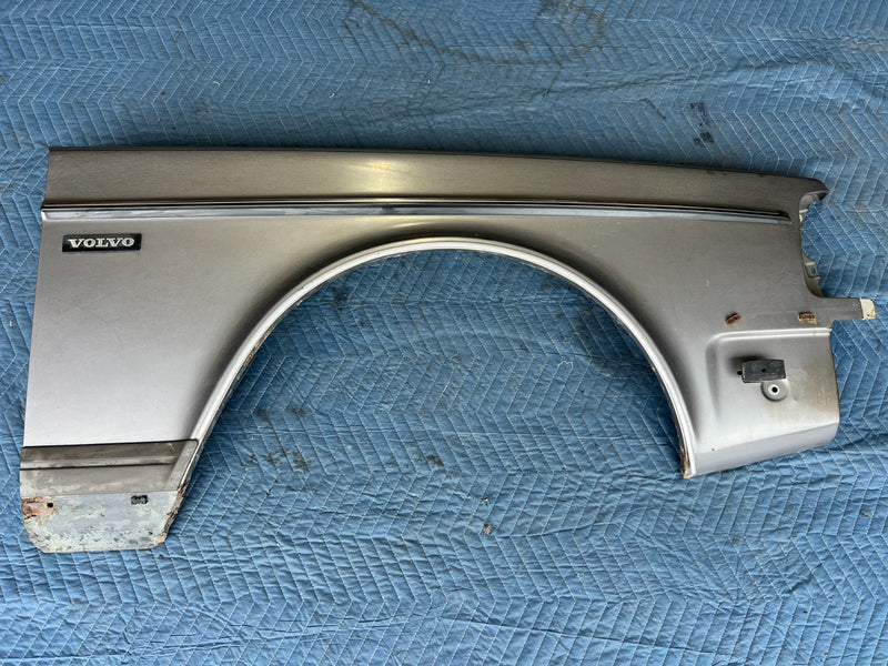 1986-1993 Volvo 240 244 245 Front Passenger Right Fender Panel Gray OEM #4463EM