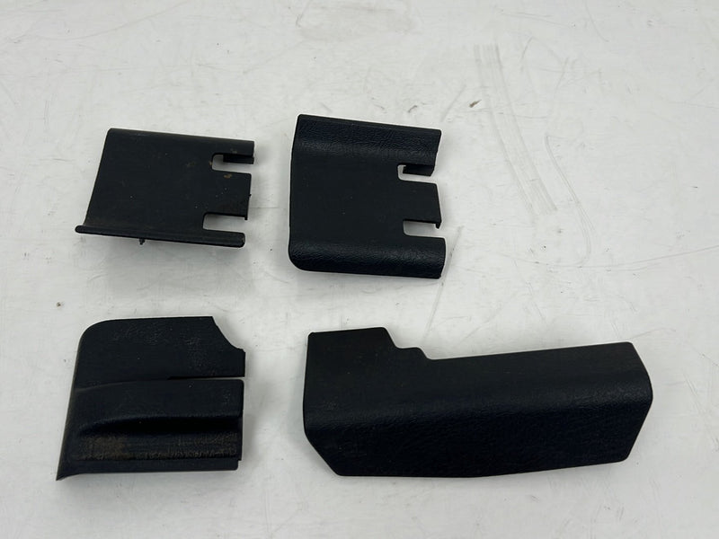 1993-1997 Volvo 850 Lower Seat Track Trim Cover Set Gray OEM