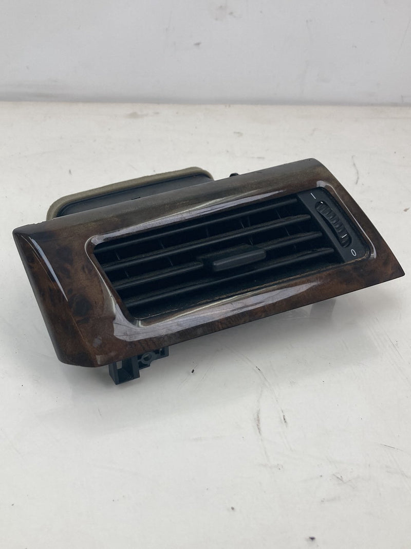 2003-2007 BMW 545i E60 Dash Air Vent Left Wood Veneer 6910731 OEM #4944M