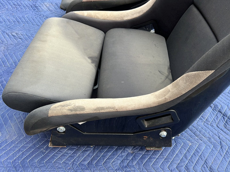 1983-1985 Porsche 944 Front Left Right NRG Racing Bucket Seat Pair OEM #5717EM