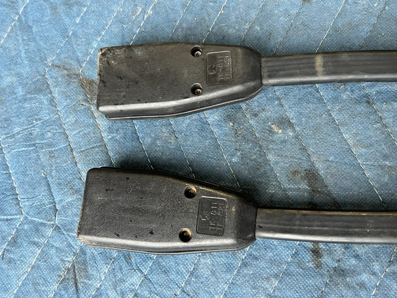1985-1988 Suzuki Samurai SJ413 Pair Front Seatbelt Receivers LH RH OEM #2316CN