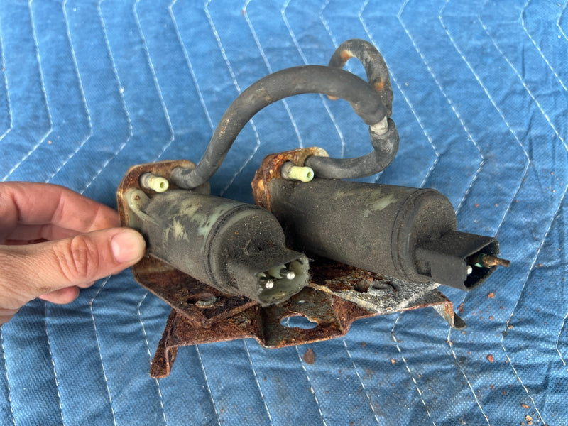 1986-1993 Volvo 240 245 Wagon Only Washer Fluid Pump Pair OEM #4110EM
