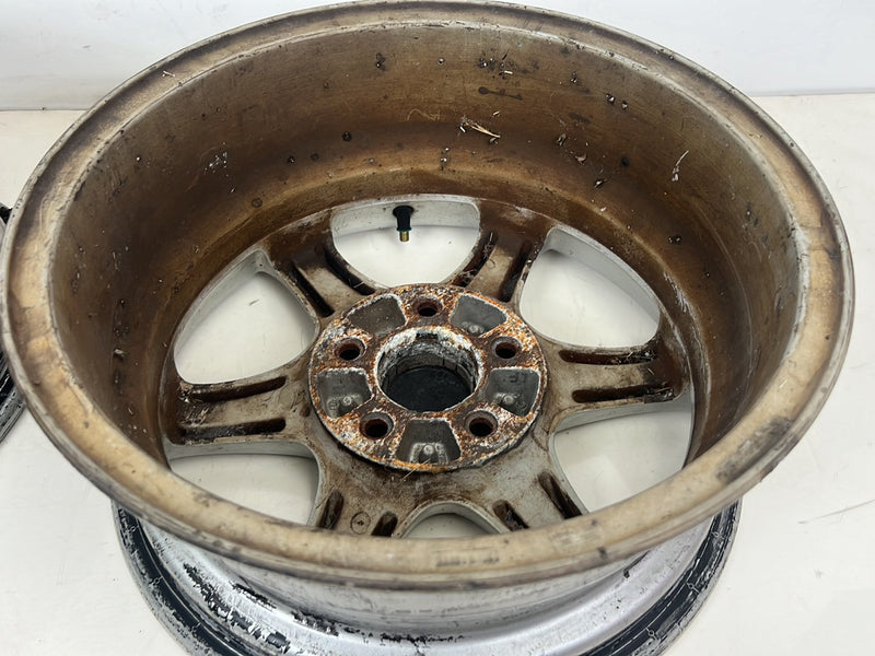 1998-2000 Volvo V70 S70 6 Spoke 15" Alloy Wheel Rim Set of 4 9173713 OEM