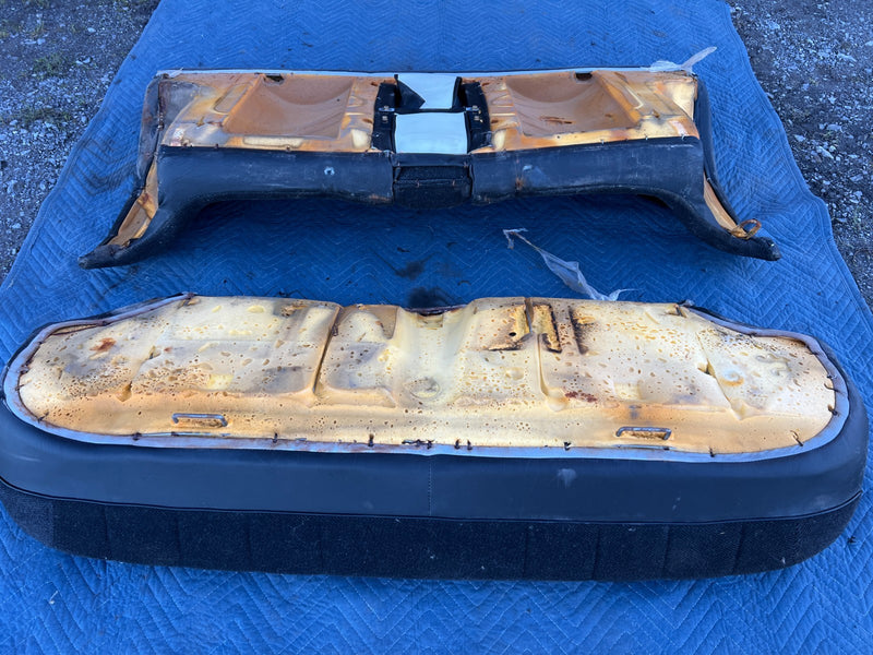 1986-1993 Volvo 240 244 *Sedan Only* Rear Bench Seat Gray Cloth OEM #4404EM