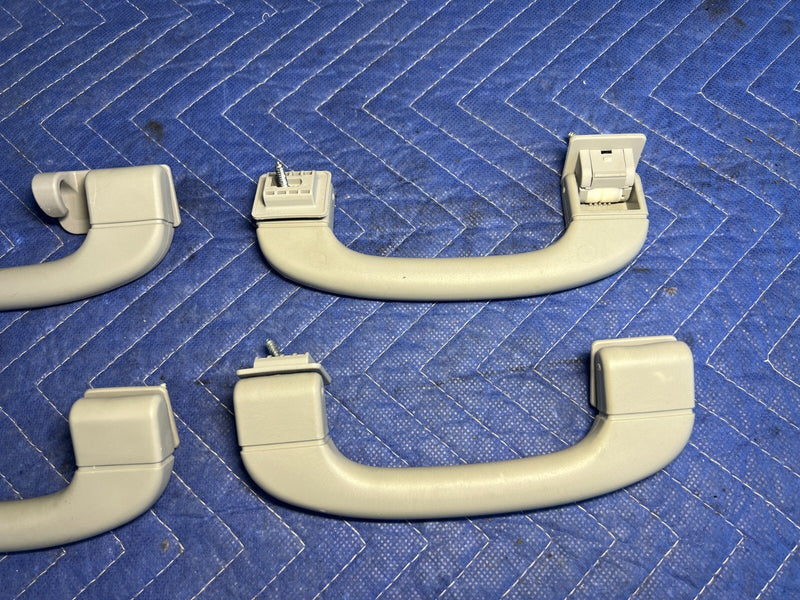 2011-2013 BMW X5 X5M E70 Tan Overhead Upper Grab Handle Set of 4 OEM #1939EM