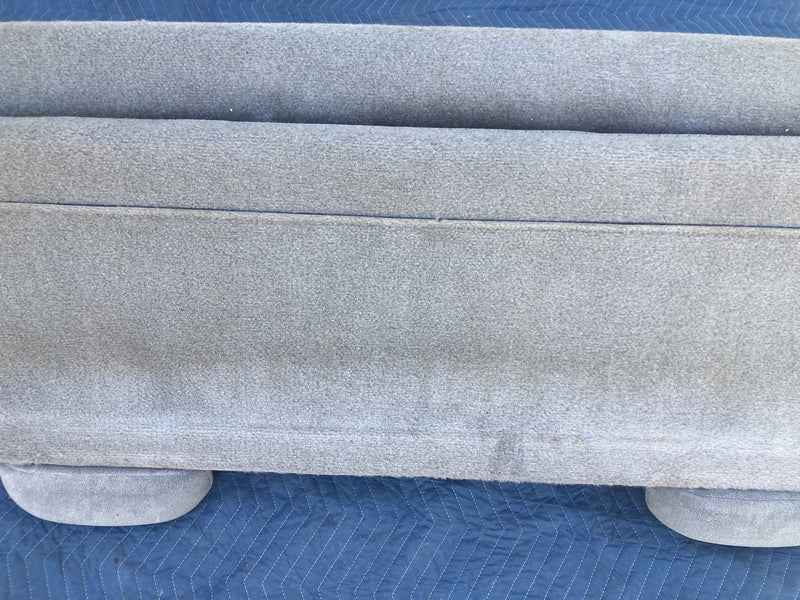 1996-1999 Chevrolet Silverado GMT800 Rear Bench Seat Gray Cloth OEM #4716M