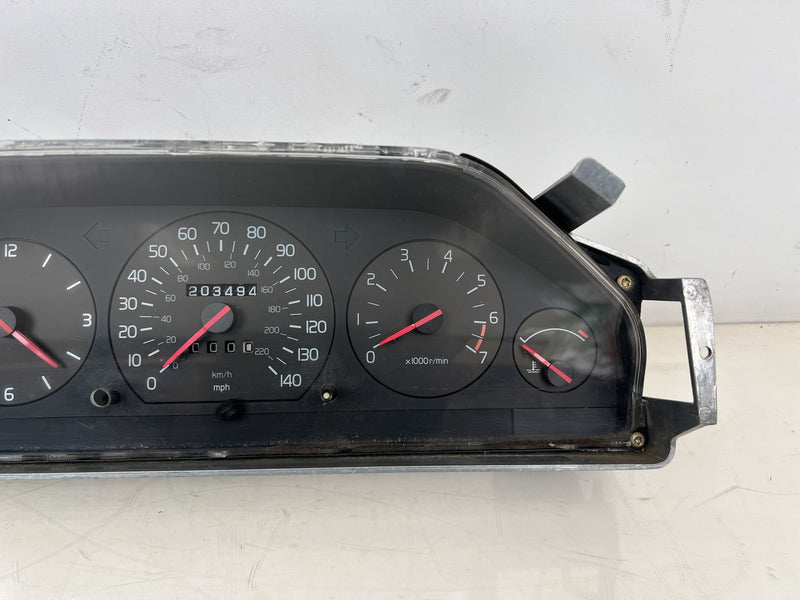 1989-1995 Volvo 740 940 Instrument Gauge Cluster Speedometer Assembly OE #6799EM