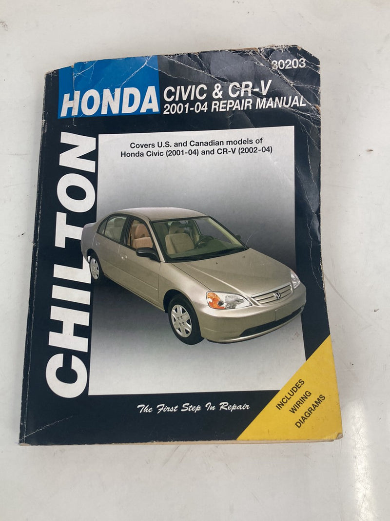 2002-2004 Honda CR-V RD2 Owners Manual Chilton 30203 OEM #5115M