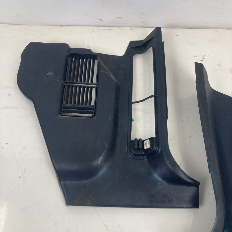 1981-1985 Volvo 240 245 Kick Panel Pair LH RH 1259268 1259270 OEM