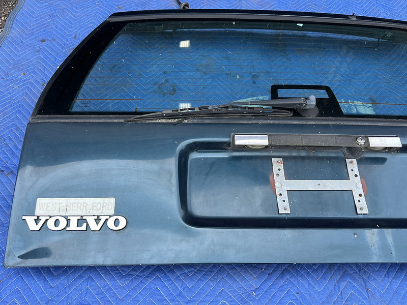 1990-1992 Volvo 740 745 940 Wagon Only Rear Hatch Panel Assembly Blue Green OEM #5999EM