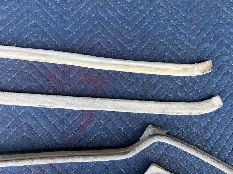 1980-1985 Cadillac Seville Door Sill Surround Trim White GM OEM #3376M