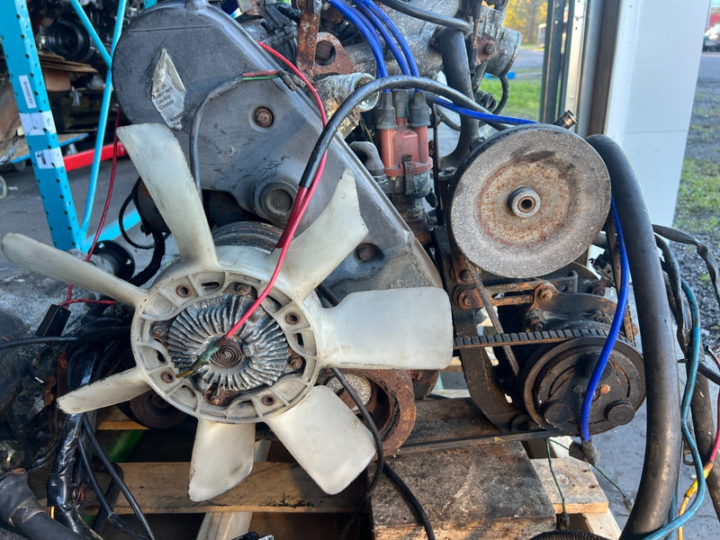 1986-1993 Volvo 240 244 245 B230F 4 Cylinder 2.3L 8V Engine *Running* OE #4218EM