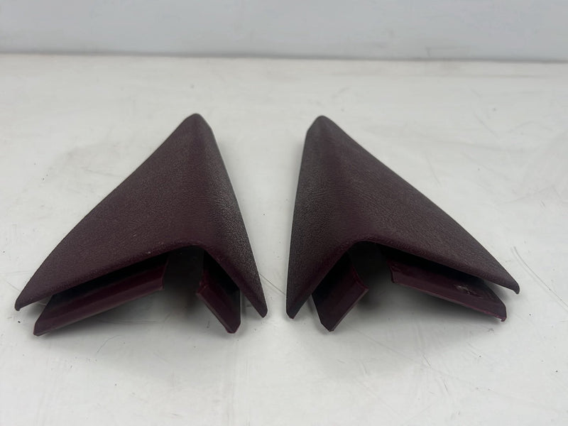 1995-1999 Chevrolet Silverado Tahoe Sierra Corner Mirror Trim Maroon OEM #5525EM