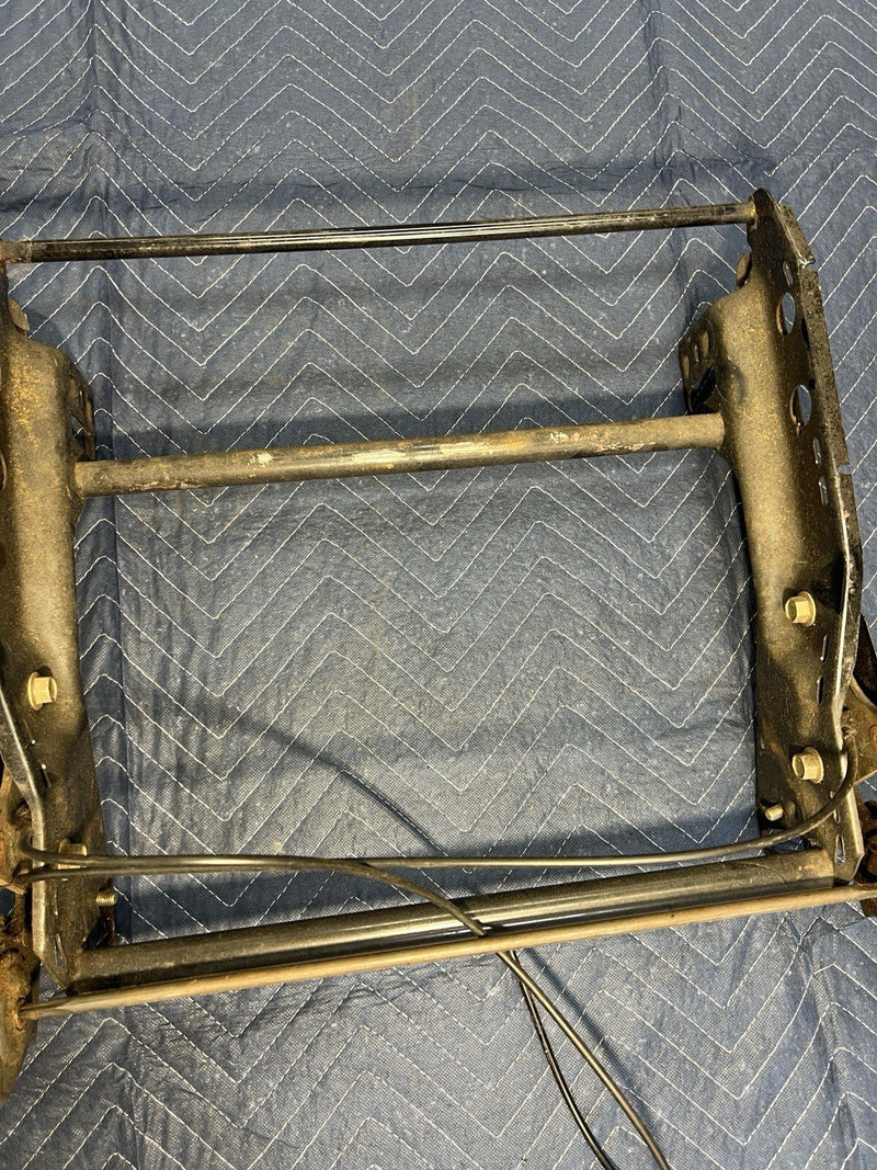 Volvo 240 242 244 245 Seat Track & Frame w/Tilt For Coupe Rear Seat Entry #3891E