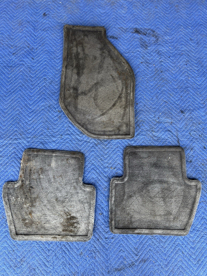 1993-1997 Volvo 850 850R Charcoal Molded Carpet Floor Mat Set OEM #4427E