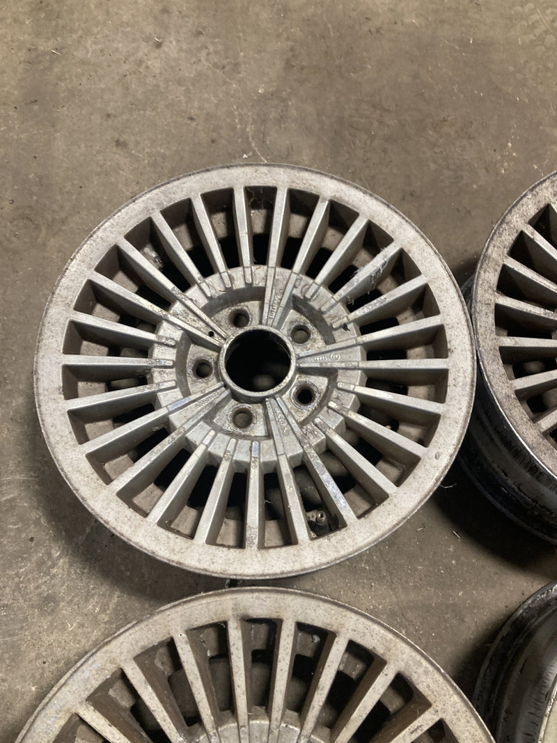 1981-1985 Volvo 240 245 Wheel Set Corona Alloy Turbine 1272200 OEM