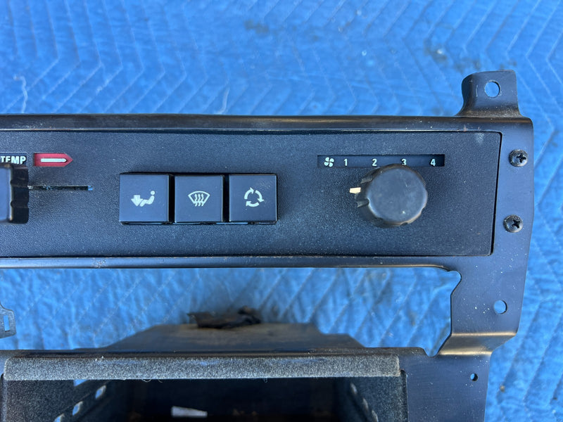 1986-1993 Volvo 240 244 245 Center Dash Trim Heat A/C Control Switch OEM #4363EM