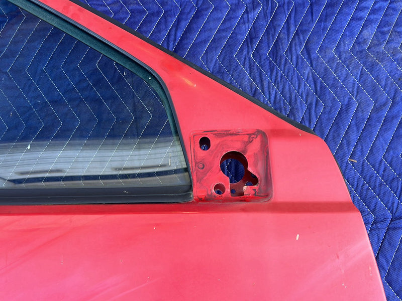 1993-1997 Volvo 850 Front Passenger Right RH Door Assembly Red OEM