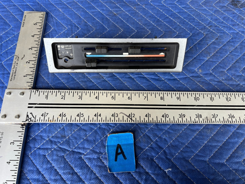 1983-1985 Porsche 944 Center Dash Temperature Climate Control Switch OEM #1753EM