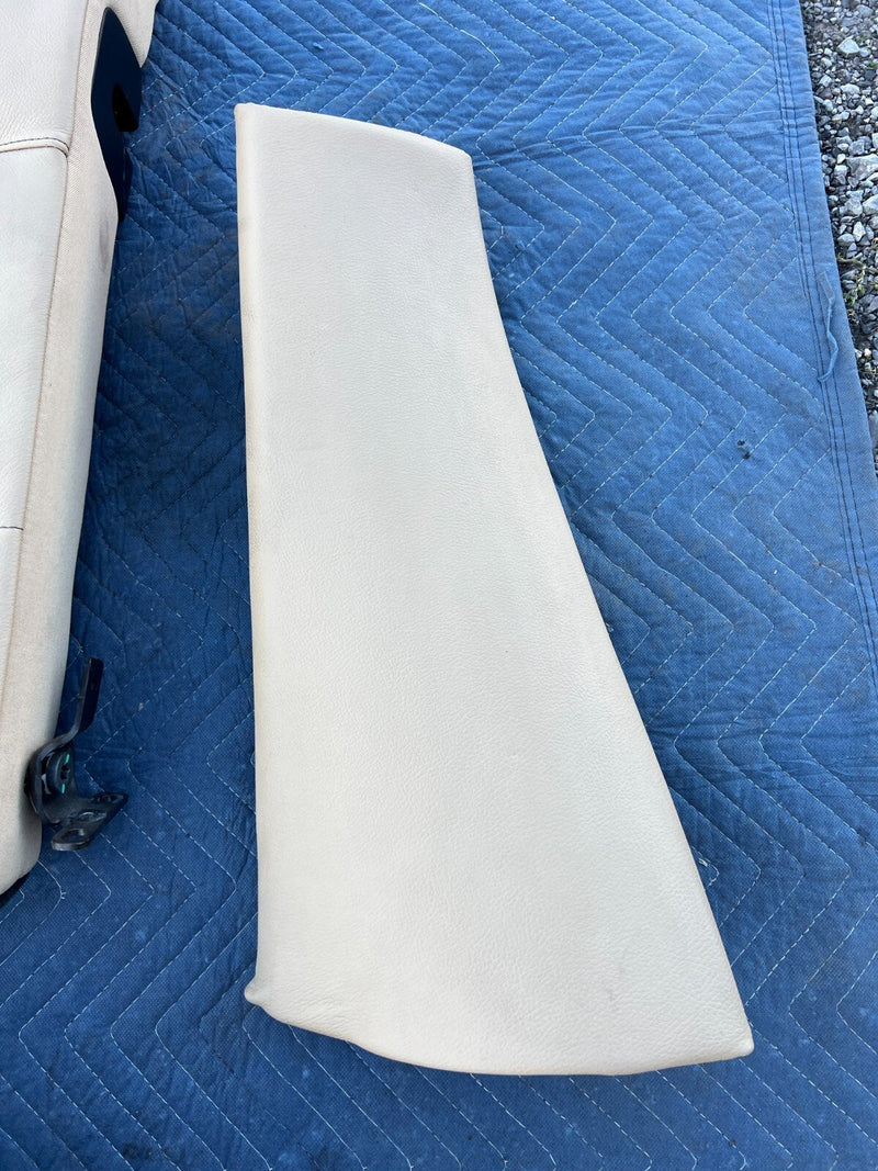2011-2017 BMW X3 F25 Complete Beige Leather Rear Bench Seat Assembly OEM #2170EM