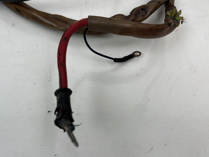 1983-1985 Porsche 944 Alternator Positive Negative Battery Cable Wire OE #5676EM