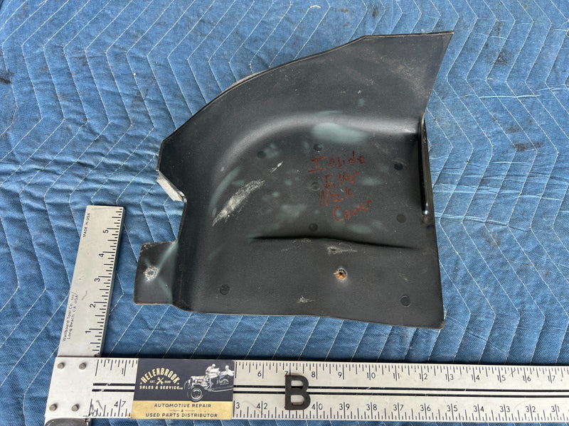 1989-1995 Volvo 740 940 Sedan Fuel Tank Filler Neck Cover Lid Trim OEM #3664EM