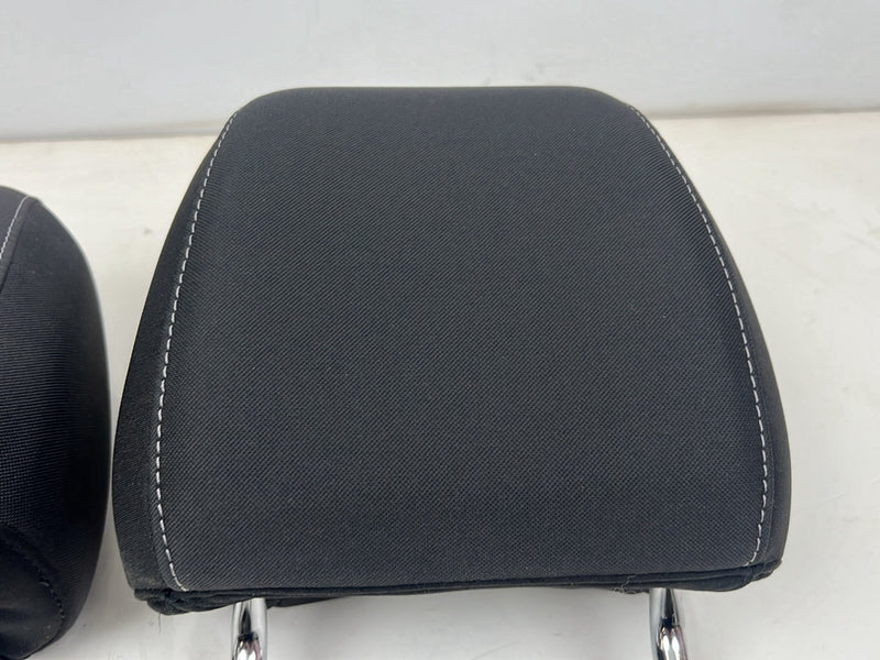 2013-2019 Ford Escape Front Right &amp; Left Headrest Black Cloth Pair OEM #5447EM