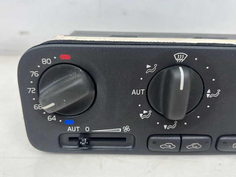 1998-2000 Volvo V70 S70 Dash Heat HVAC Climate Control Switch Panel OEM