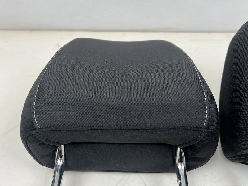 2013-2019 Ford Escape Front Right &amp; Left Headrest Black Cloth Pair OEM #5447EM