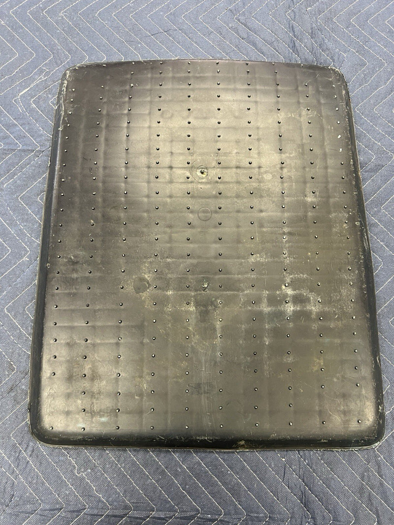 Volvo 240 242 244 245 Left & Right Rear Waffle Floor Mat Pair Black OEM #3911E