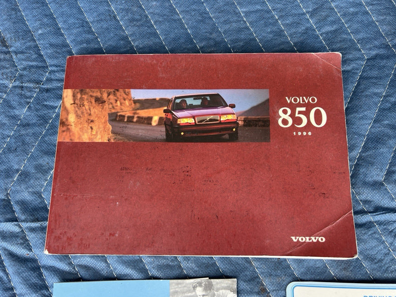 1996 Volvo 850 P80 Owners & Operators Manual Book Set OEM #4464E