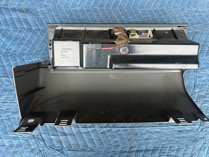 1992-1995 Volvo 940 740 Gray Glove Box Compartment & Lower Trim Panel OE #3245EM