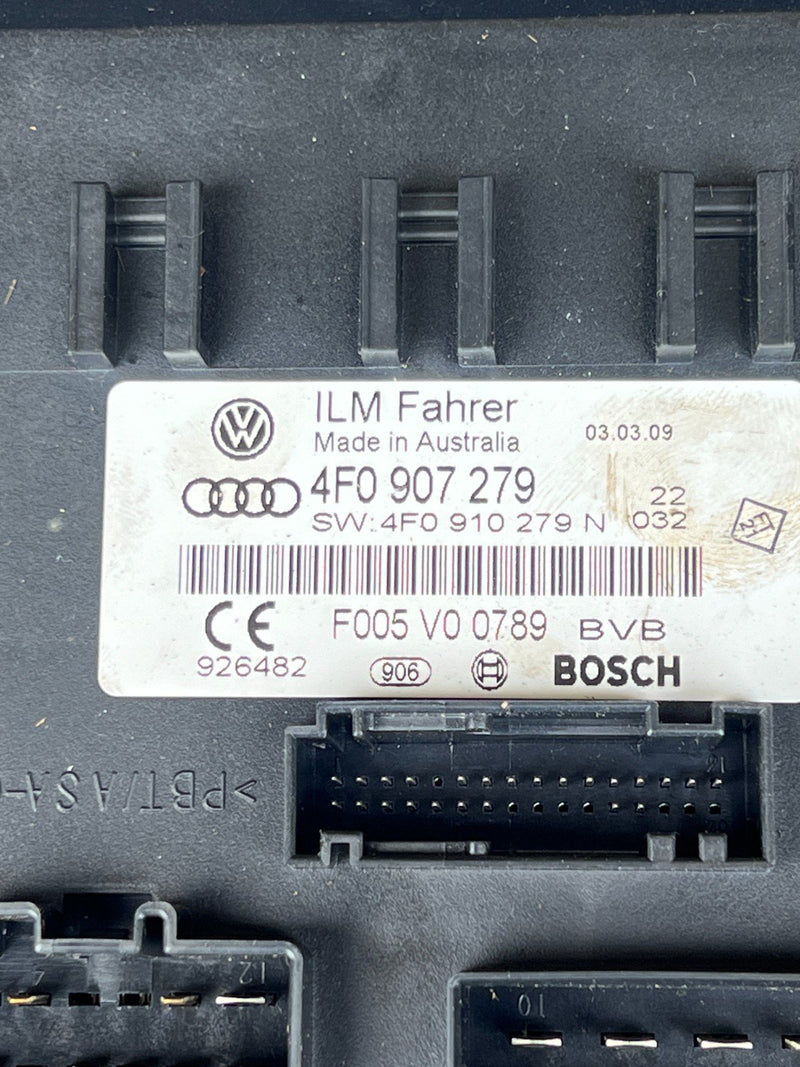 2005-2011 Audi A6 Power Supply Body Control Module Unit 4F0907279 OEM #3443EM
