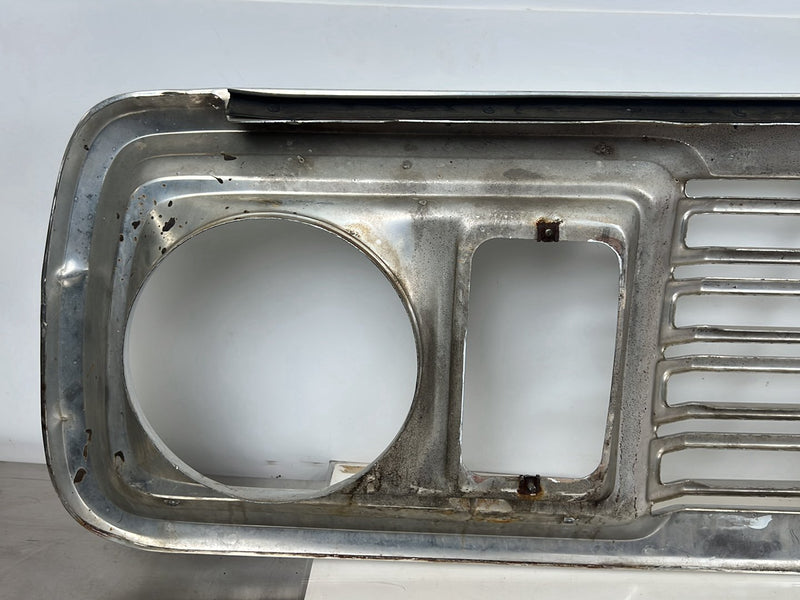 1977-1978 Dodge Truck Tin Front Grille D150 Pickup Aluminum Trim OEM ##6062EM