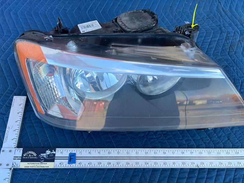 2011-2017 BMW X3 F25 Right Passenger RH Headlight Lamp Assembly OEM #2416EM