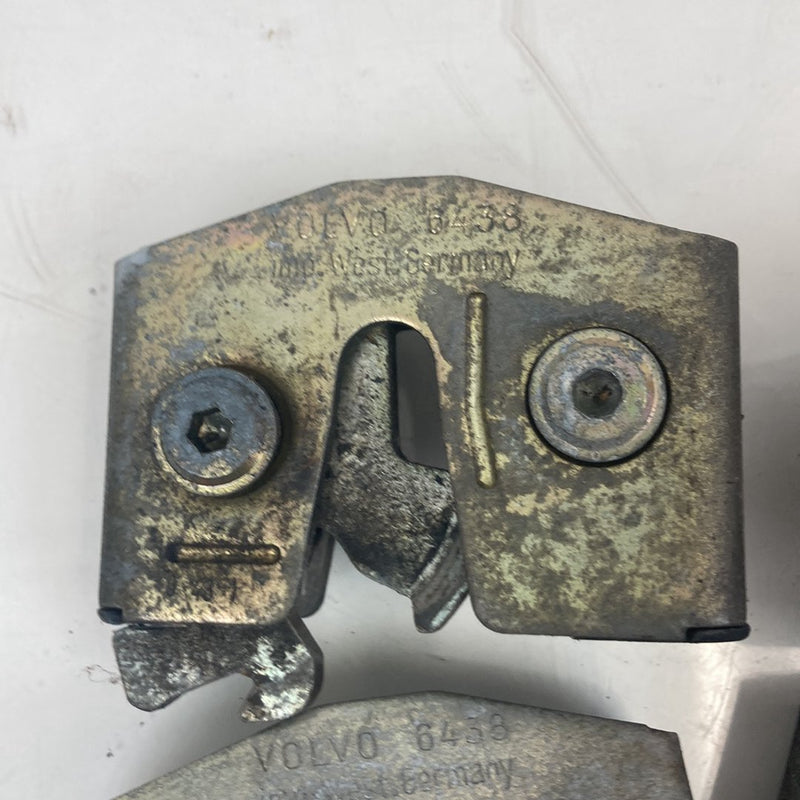1986-1993 Volvo 240 244 Door Latch Set of 4 6438 042S OEM #4883M