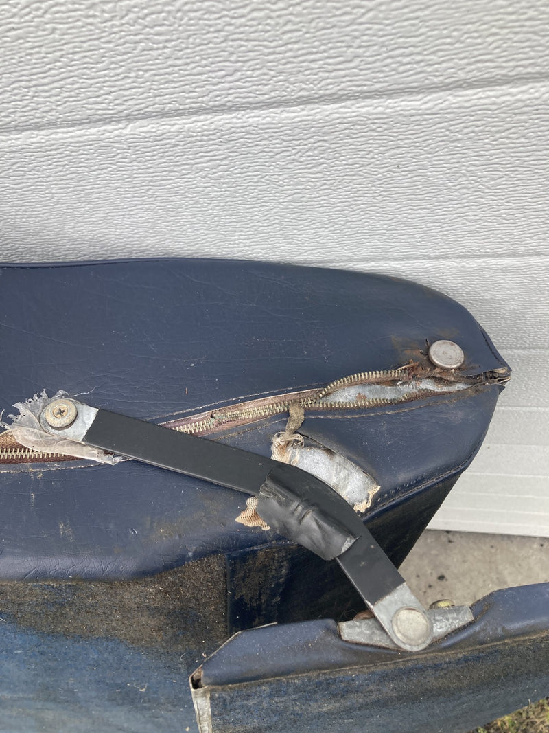 1981-1985 Volvo 240 245 Rear Bench Seat Blue Wagon OEM