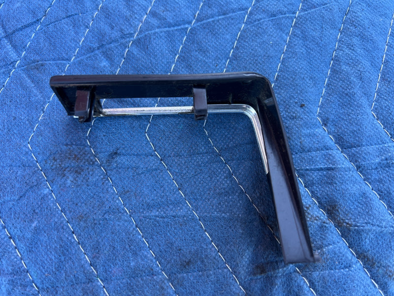 1986-1993 Volvo 240 244 Sedan Dash Vent End Corner Trim Pair Chrome OEM #4309EM
