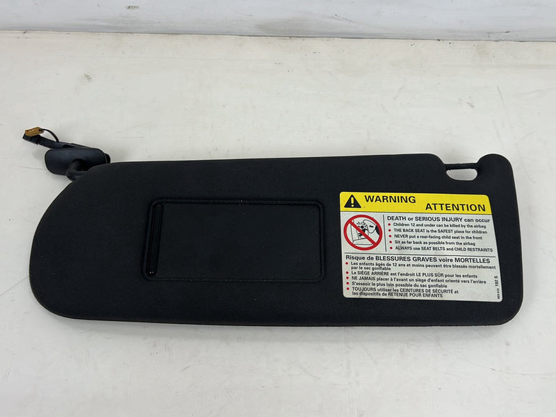2001-2003 Audi S8 D2 A8 Left & Right Sun Visor Shade Pair Black Cloth OEM #6073EM