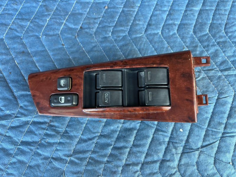 2003-2008 Toyota Corolla Front Driver Master Door Window Switch Wood OEM #3338EM