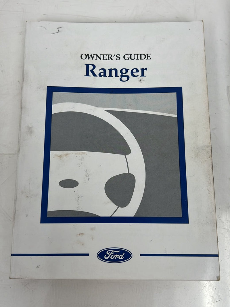 1998 Ford Ranger Owners Manual User Guide Booklet w/ Case OEM #6011EM