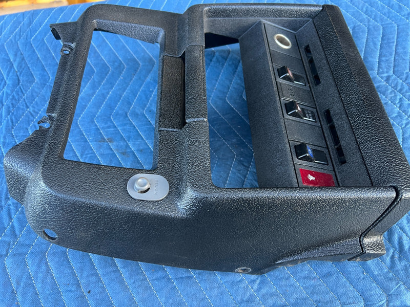1986-1993 Volvo 240 244 Sedan Center Console Stereo Surround Trim OEM #4197EM