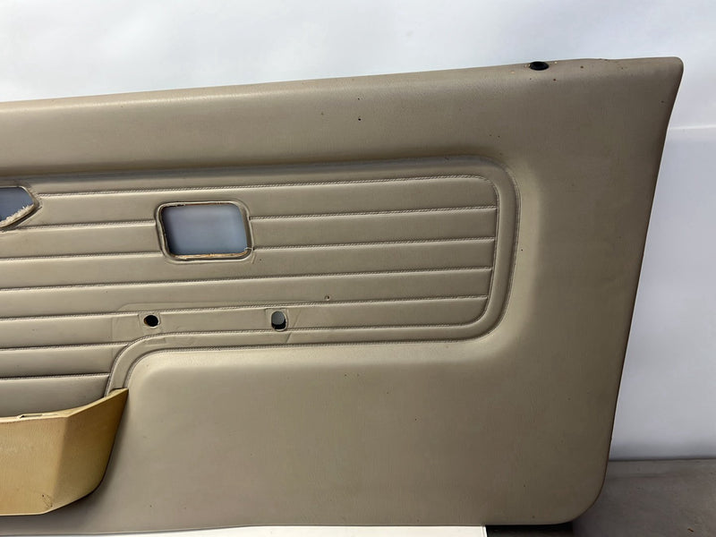 BMW 325i 318i E30 Beige Interior Door Card Panel Trim Set of 4 OEM #5538EM