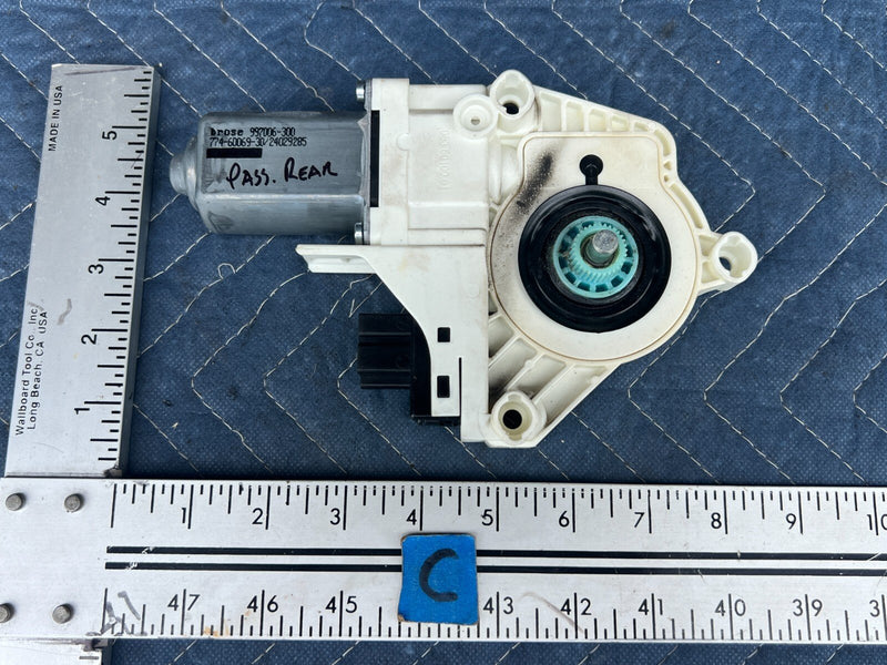 2005-2011 Audi A6 Passenger Right Rear Power Window Motor 4F0959802F OEM #44ZJ