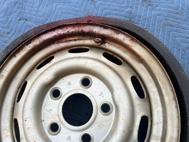 1983-1985 Porsche 944 Space Saver Emergency Temporary Spare Tire Donut OE#2567EM